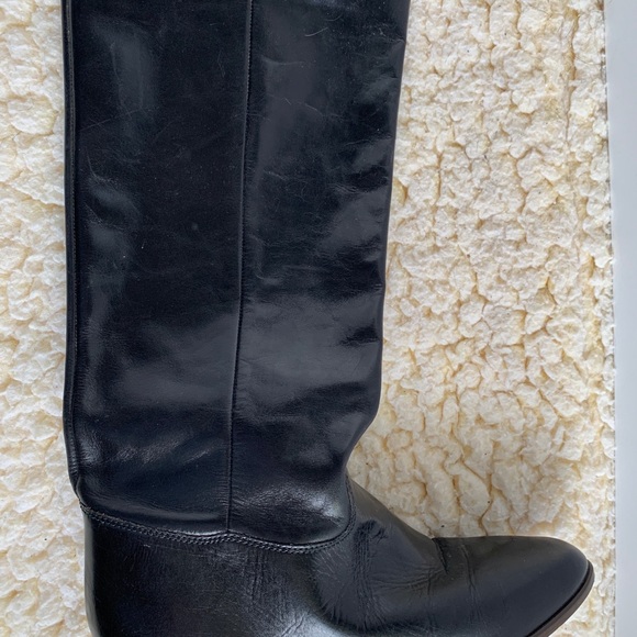 Black Nine West Knee-Length Boots - Size 10M - Picture 7 of 13